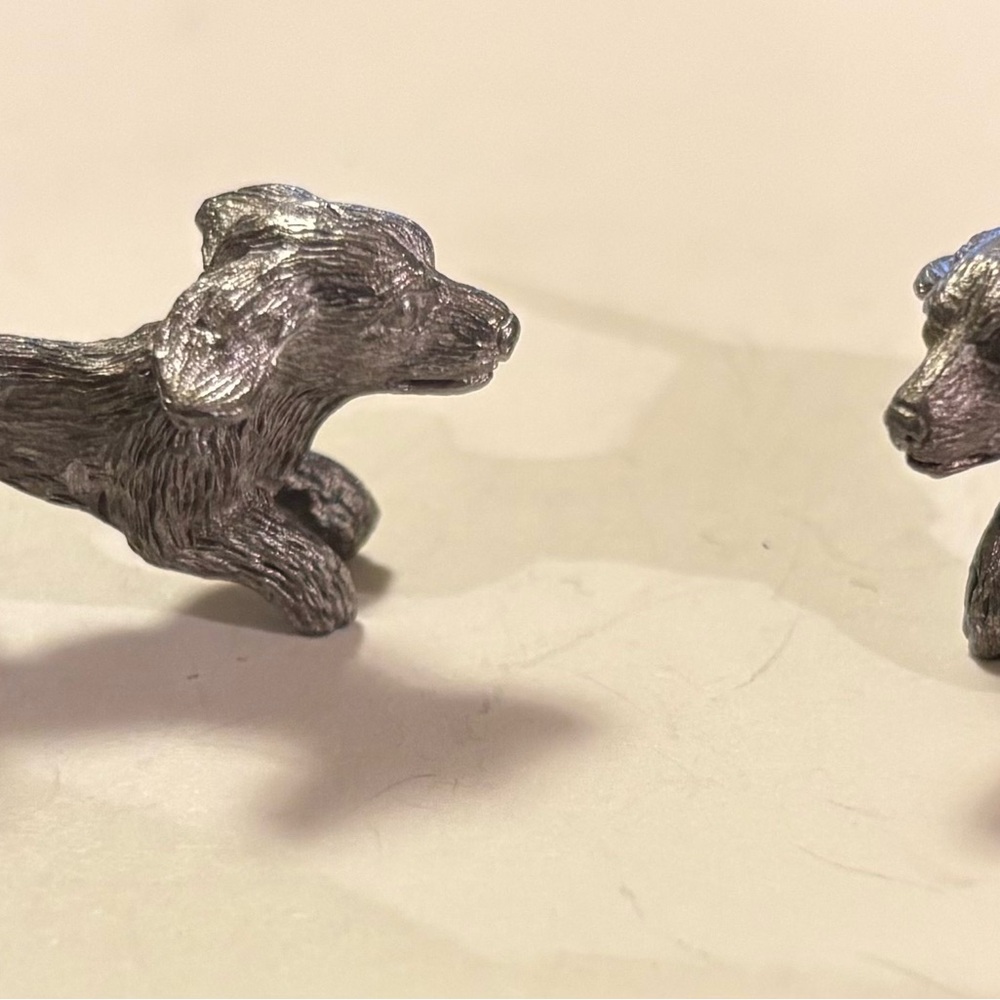 Vintage Spoontique Pewter Puppy